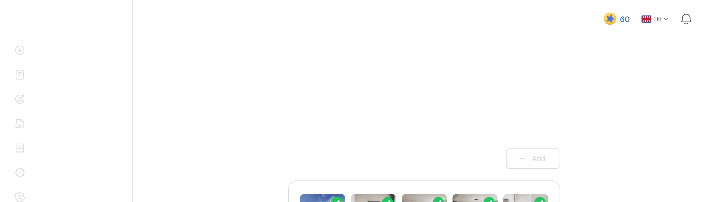 Interface showing the KappnFlow upload experience